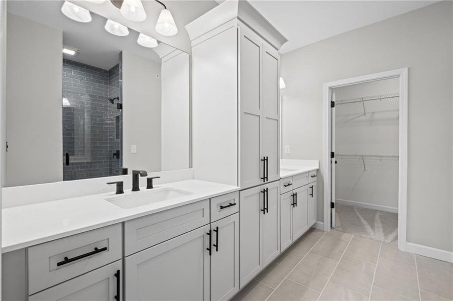 Furnished interior view inside a new home in The Village at River Green, Canton (Image 5).