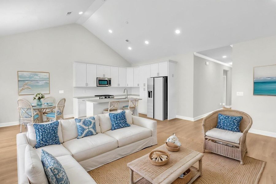 Furnished interior view inside a new home in High Point at Foxbank, Moncks Corner (Image 9).