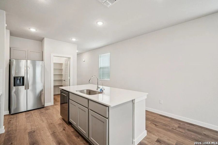 Furnished interior view inside a new home in Park Place, New Braunfels (Image 9). Furnished interior view inside a new home in Park Place, New Braunfels (Image 9).