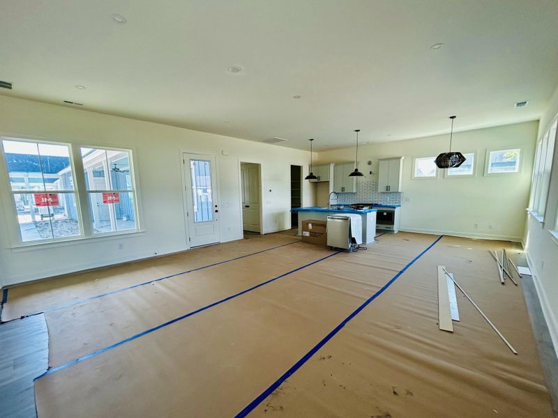 Spacious, unfurnished interior of a new home in The Domus Collection at Midtown Nexton, Summerville (Image 50).