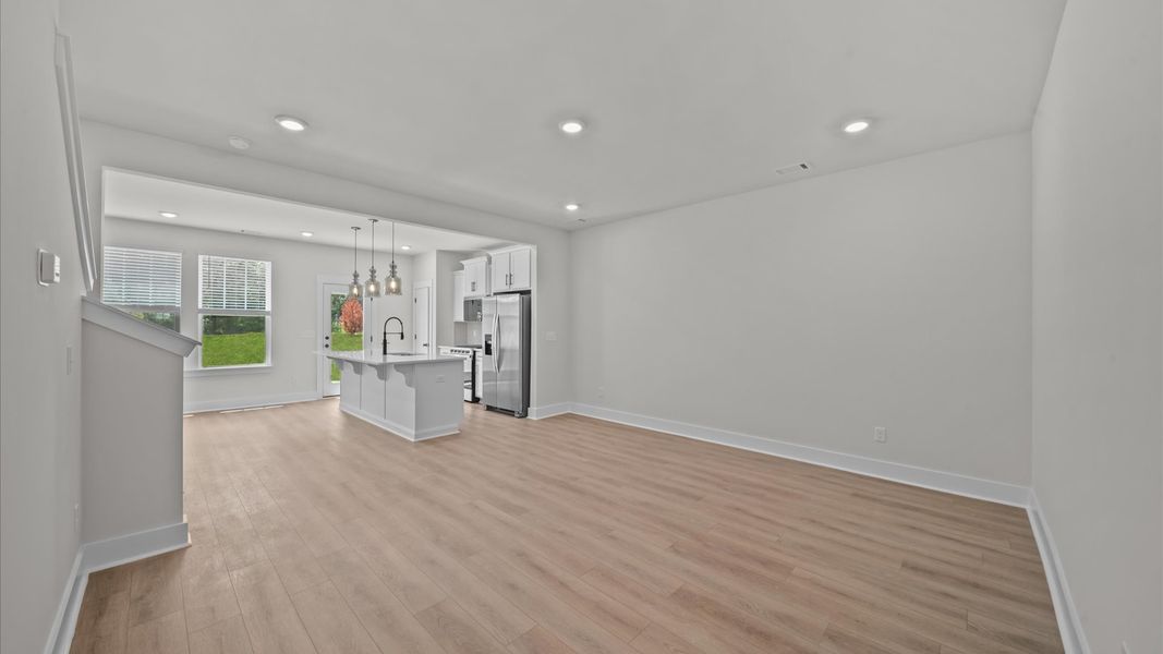 Furnished interior view inside a new home in Ransdell Pointe, Spartanburg (Image 3).