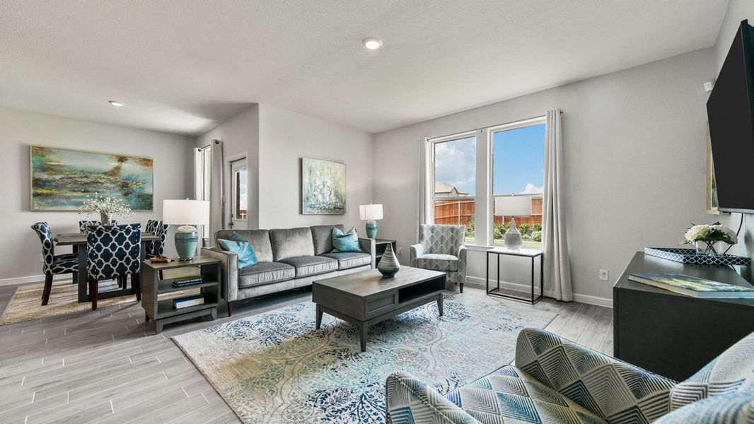 Furnished interior view inside a new home in Vista Point, Grandview (Image 12).