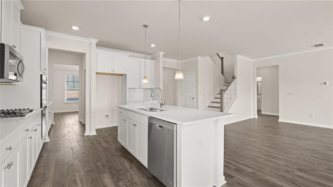 Furnished interior view inside a new home in Westland, Statham (Image 14).