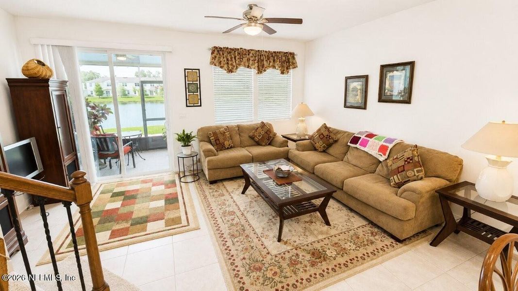 Furnished interior view inside a new home in , St. Johns (Image 10).