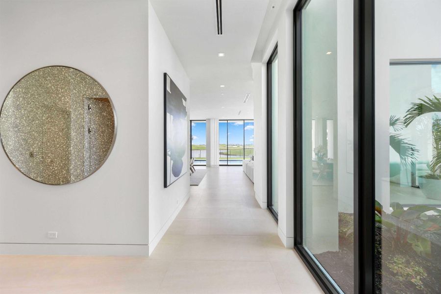 Furnished interior view inside a new home in , Palm Beach Gardens (Image 43).