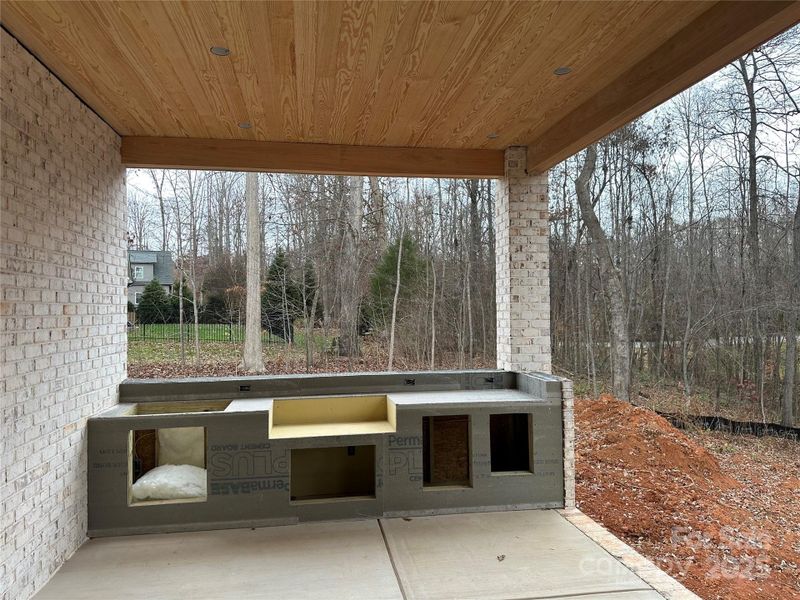 Exterior details and patio area of a home in , Mount Ulla (Image 2).