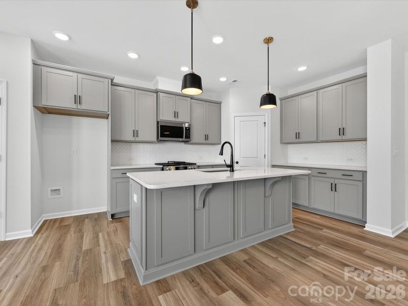 Furnished interior view inside a new home in North Creek Village, Huntersville (Image 8).