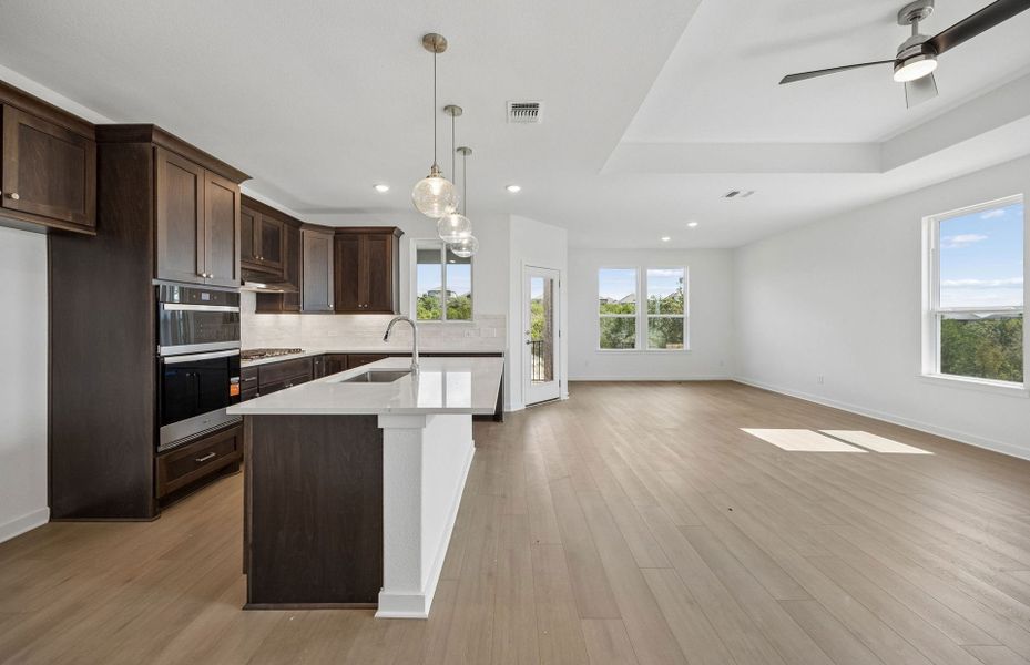 Furnished interior view inside a new home in Crescent Bluff, Georgetown (Image 11).