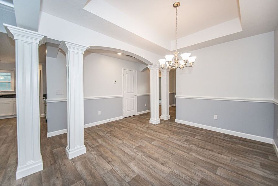 Representative unfurnished interior of a home built from the Arcadimont by Enchanted Homes in Ballentine Ridge, Lyman (Image 31). Representative unfurnished interior of a home built from the Arcadimont by Enchanted Homes in Ballentine Ridge, Lyman (Image 31).