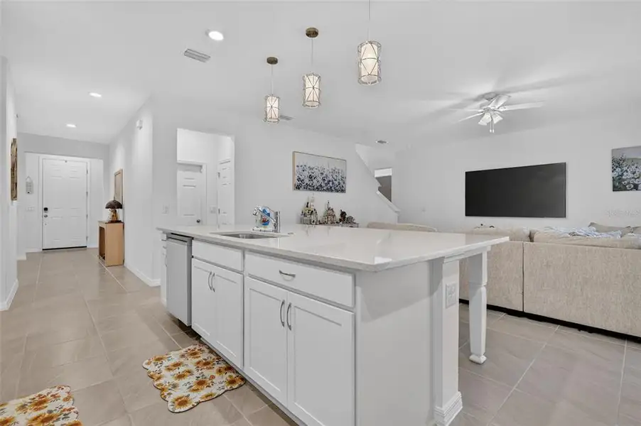 Furnished interior view inside a new home in , Howey-in-the-Hills (Image 7).