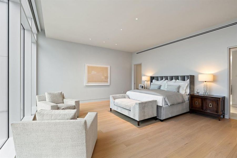 Furnished interior view inside a new home in Hall Arts Residences, Dallas (Image 19). Furnished interior view inside a new home in Hall Arts Residences, Dallas (Image 19).