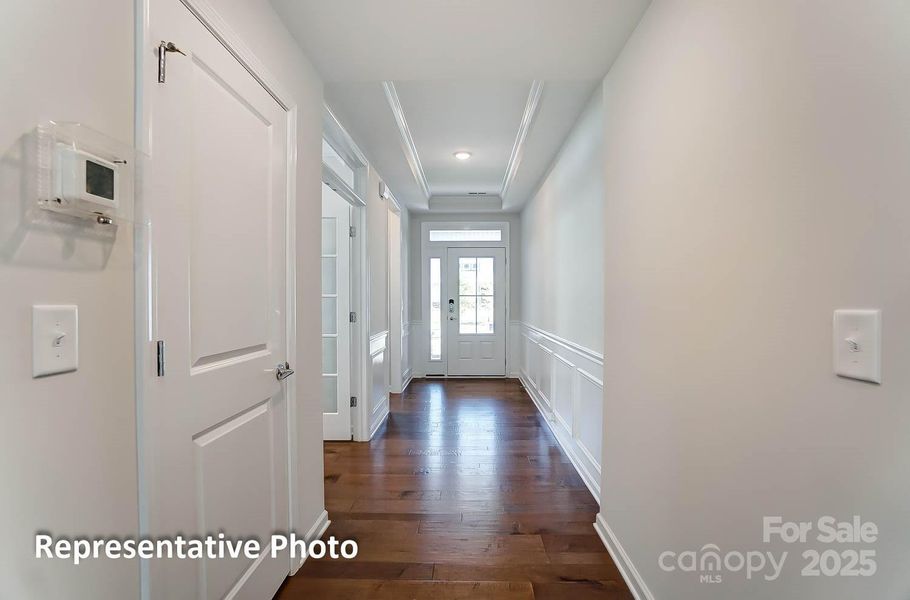 Spacious, unfurnished interior of a new home in Villas at Prestwick, Mooresville (Image 21).