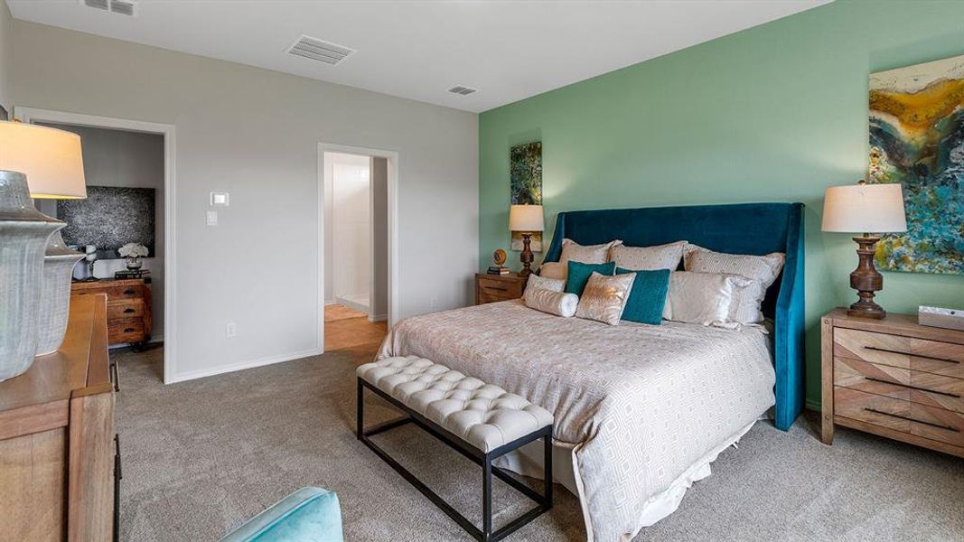 Furnished interior view inside a new home in Monarch at the Meadows, Ponder (Image 14). Furnished interior view inside a new home in Monarch at the Meadows, Ponder (Image 14).