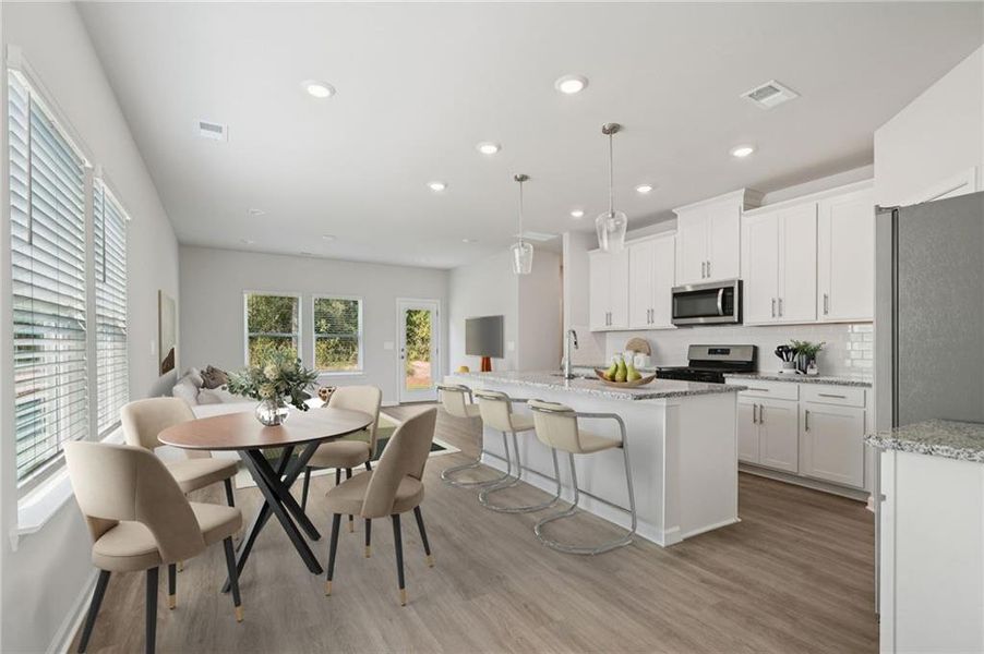 Furnished interior view inside a new home in Artisan Walk, Fairburn (Image 11).