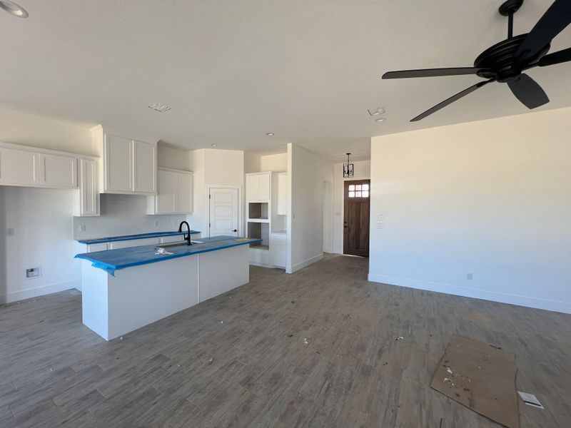 In-progress construction of a new home in Zion Valley, Poolville, TX (Image 12).