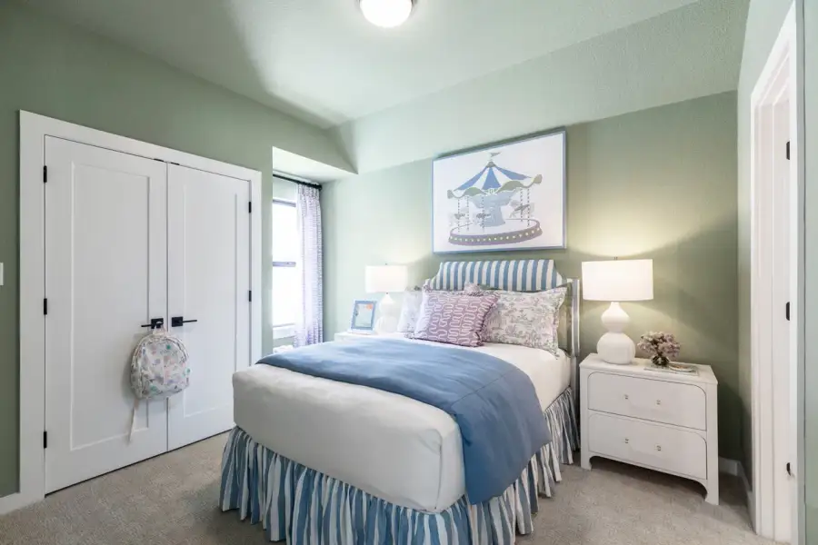 Representative Secondary Bedroom - some options shown