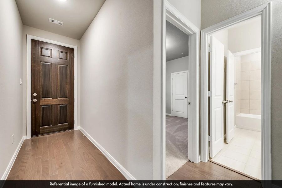 Spacious, unfurnished interior of a new home in Sanctuary, Salado (Image 7). Spacious, unfurnished interior of a new home in Sanctuary, Salado (Image 7).