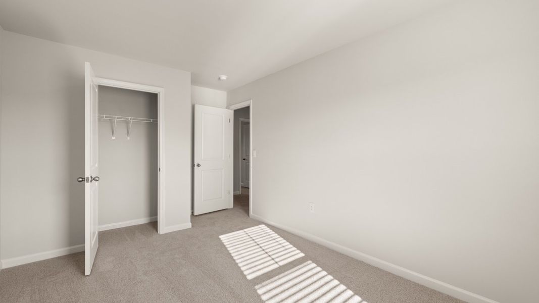 Representative unfurnished interior of a home built from the Ansley by D.R. Horton in Highland Hills, Graniteville (Image 21). Representative unfurnished interior of a home built from the Ansley by D.R. Horton in Highland Hills, Graniteville (Image 21).