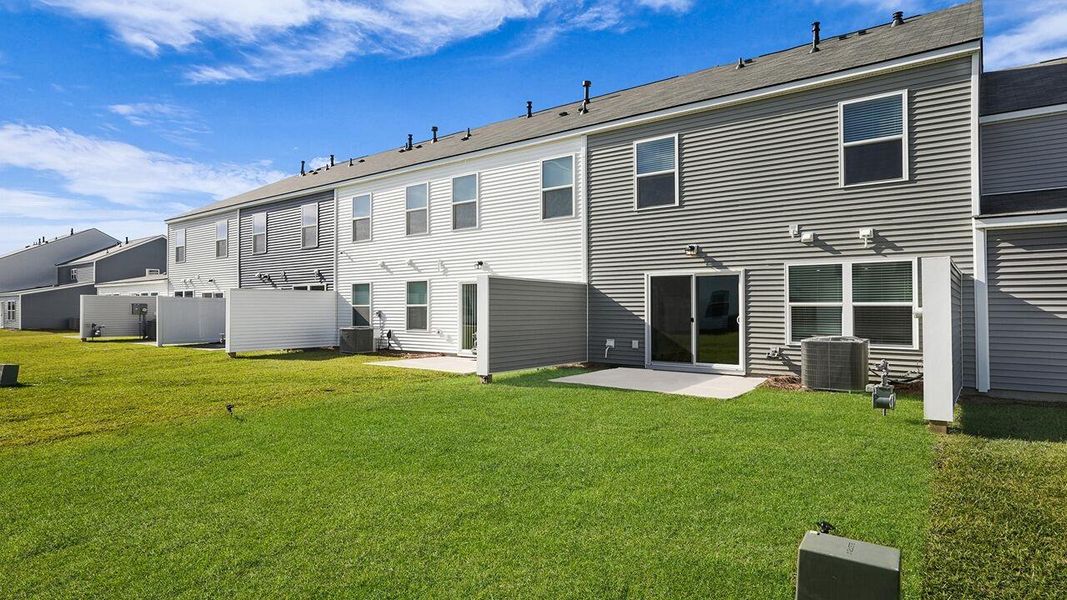 Exterior details and patio area of a home in , Summerville (Image 1). Exterior details and patio area of a home in , Summerville (Image 1).