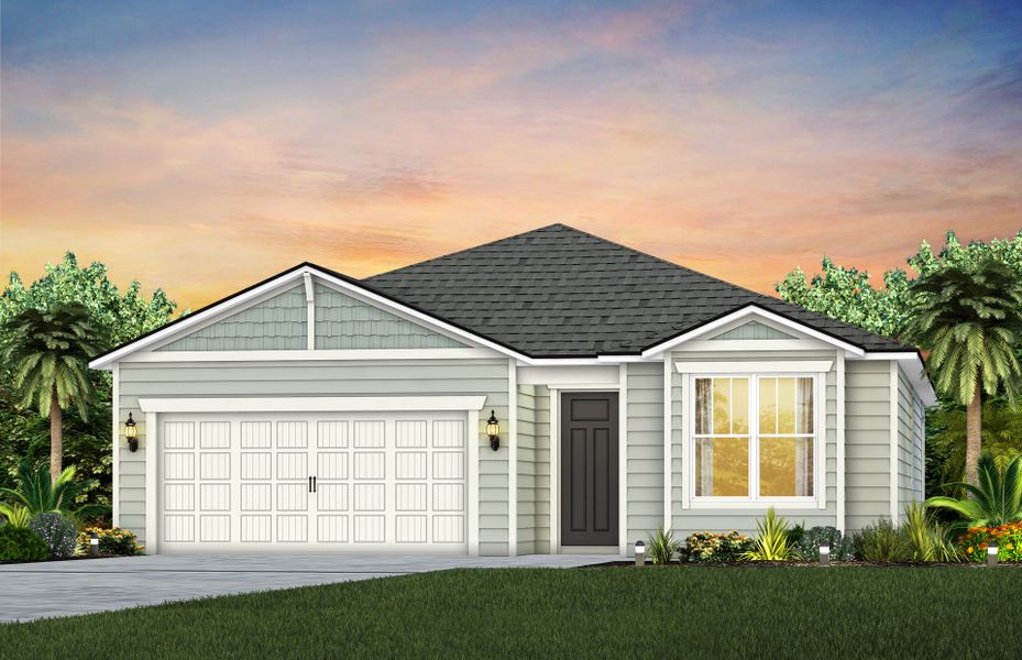 Representative exterior photo of a completed home built from the Cedar by Pulte Homes in Murray Farms, Middleburg, FL (Image 19). Representative exterior photo of a completed home built from the Cedar by Pulte Homes in Murray Farms, Middleburg, FL (Image 19).