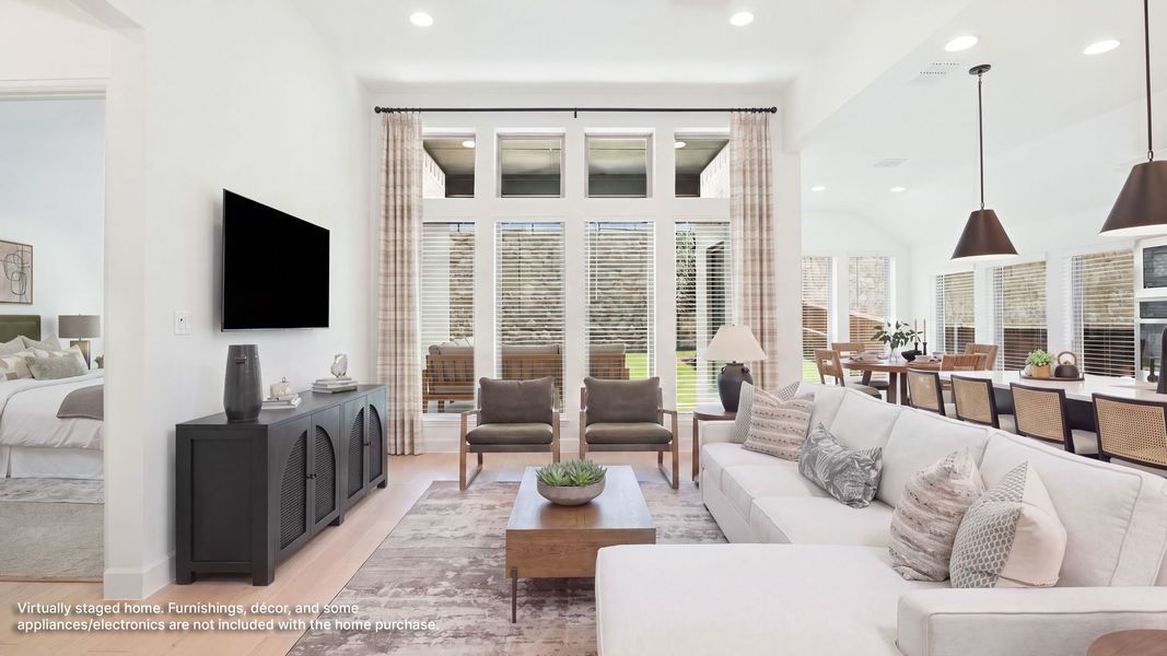 Furnished interior view inside a new home in Talon Hills, Fort Worth (Image 7).