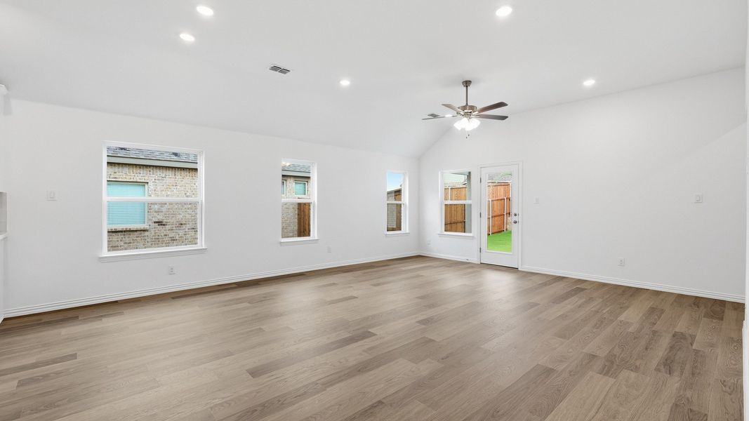 Furnished interior view inside a new home in Anna Ranch, Anna (Image 25).