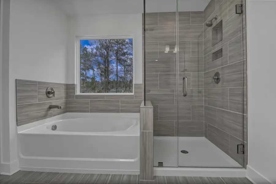 Furnished interior view inside a new home in Clubside Reserve at Summerlake, Lexington (Image 14).