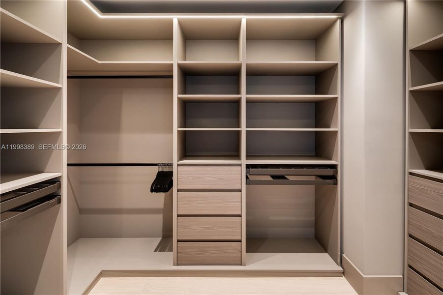 Furnished interior view inside a new home in , Key Biscayne (Image 9).