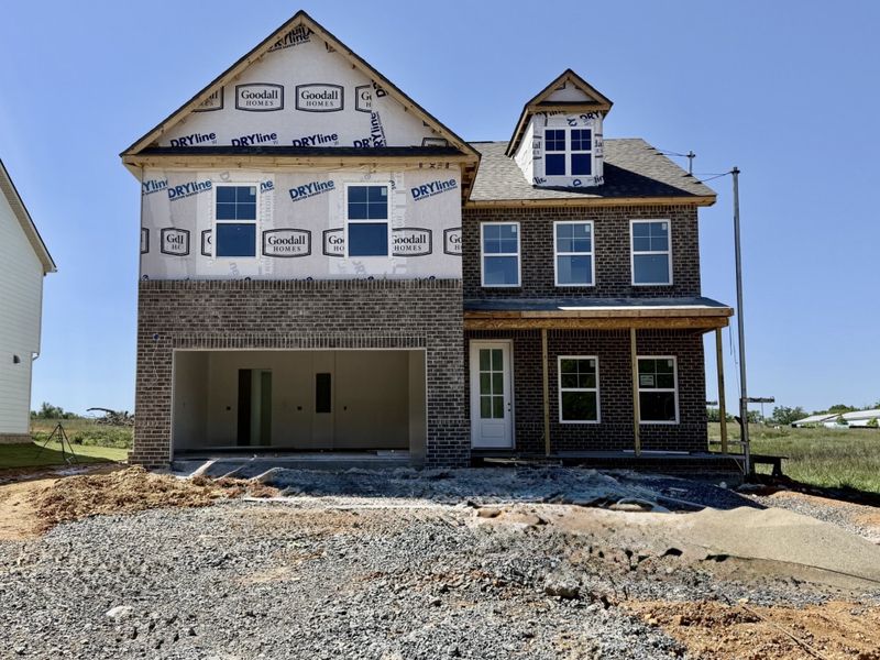 *Photo of actual home under construction May 2026