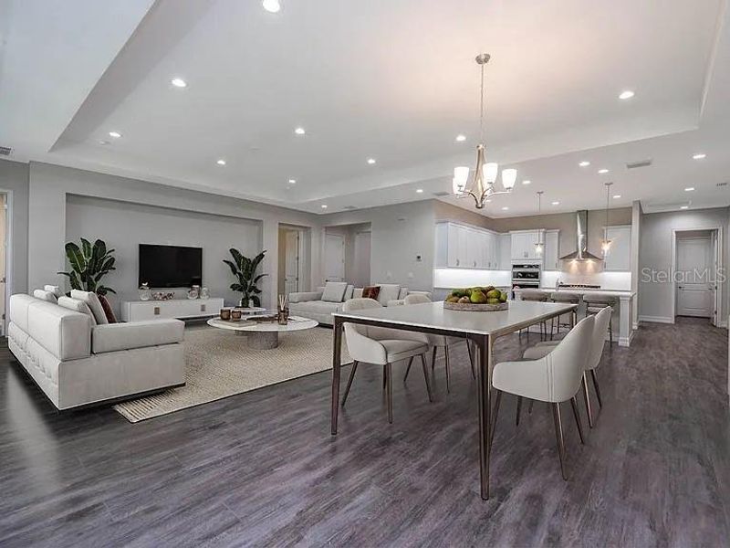 Furnished interior view inside a new home in , Brooksville (Image 7). Furnished interior view inside a new home in , Brooksville (Image 7).