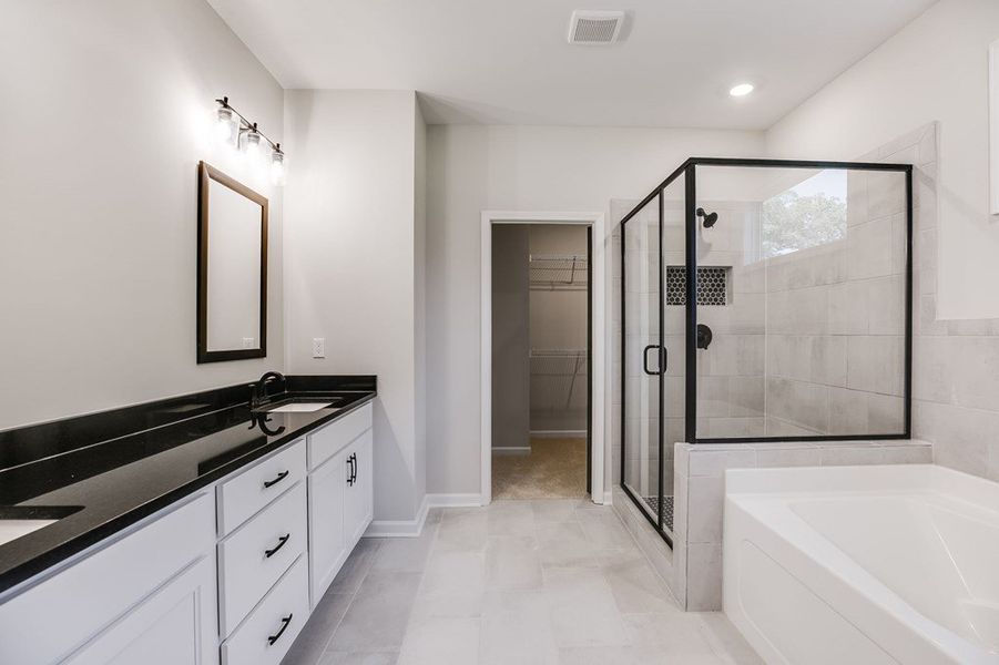 Furnished interior view inside a new home in LOVVORN ESTATES, Carrollton (Image 16).