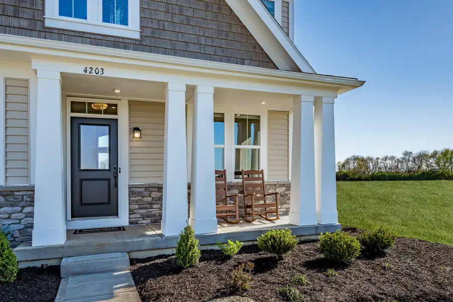 Representative exterior details of a home built from the Grandin by Fischer Homes in The Dunes at Sandbar, Santa Rosa Beach (Image 22).