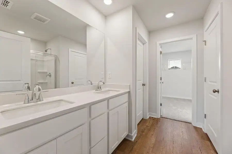 Furnished interior view inside a new home in Reserve at Gum Springs, Jefferson (Image 4).