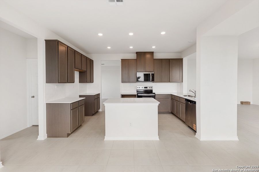 Furnished interior view inside a new home in , San Antonio (Image 6).