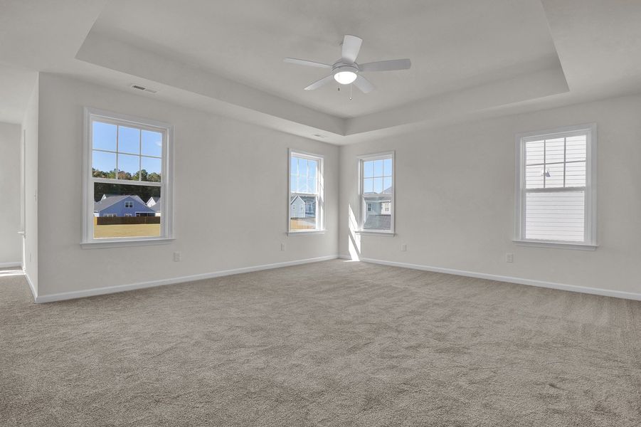 Spacious, unfurnished interior of a new home in Grand Park, Leland (Image 25).