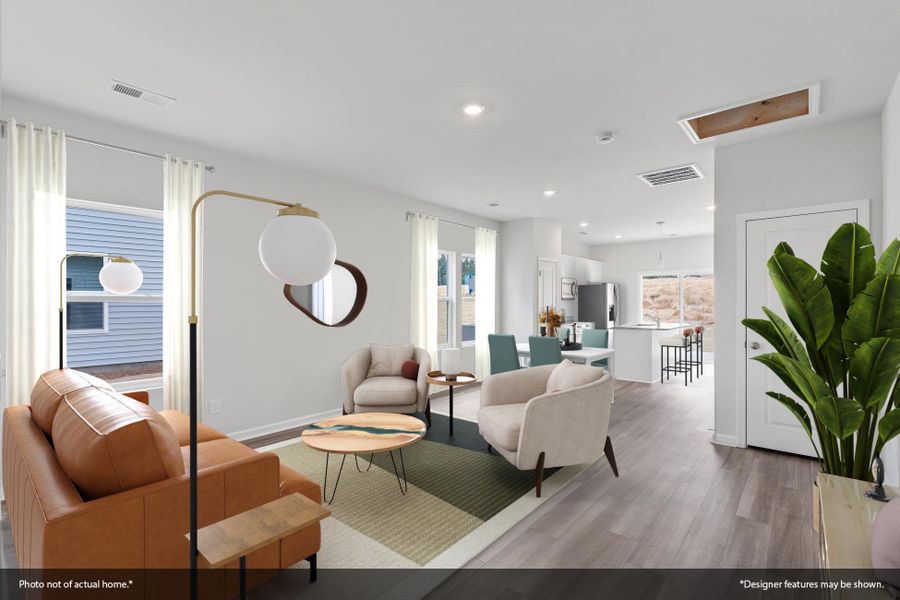 Furnished interior view inside a new home in Bluefield, Lexington (Image 5).