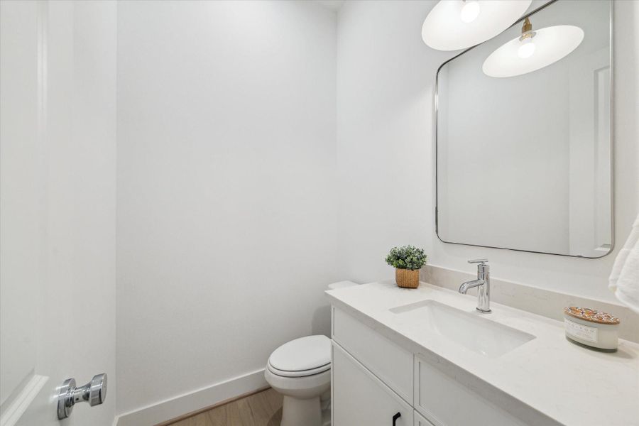 Furnished interior view inside a new home in , Houston (Image 31).