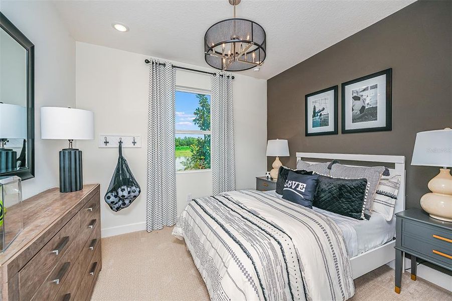 Furnished interior view inside a new home in , Kissimmee (Image 22).