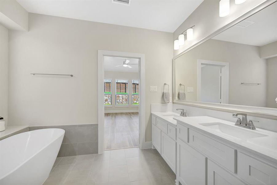 Furnished interior view inside a new home in , Mesquite (Image 31). Furnished interior view inside a new home in , Mesquite (Image 31).