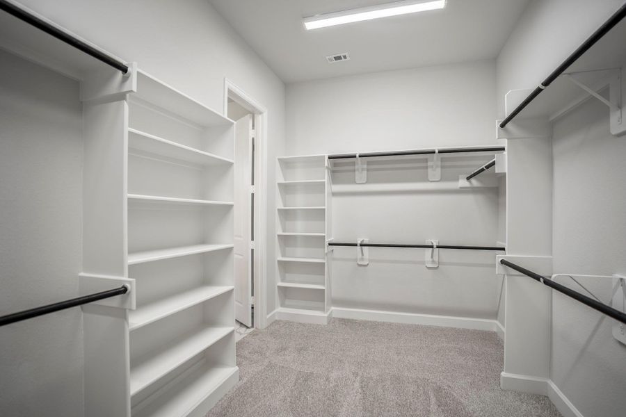 Furnished interior view inside a new home in Sienna 70′ Lots, Missouri City (Image 16).