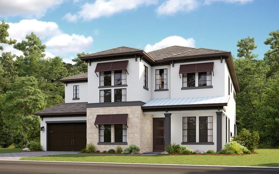 Image 6 representing the Acadia by Taylor Morrison in River's Edge, Wesley Chapel, FL.