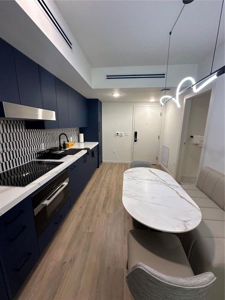 Furnished interior view inside a new home in , Coral Gables (Image 9). Furnished interior view inside a new home in , Coral Gables (Image 9).