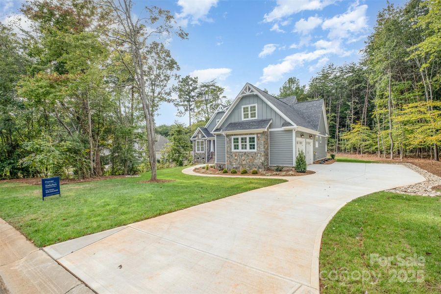 Front exterior of a new home in , Denver, NC, highlighting curb appeal (Image 1). Front exterior of a new home in , Denver, NC, highlighting curb appeal (Image 1).