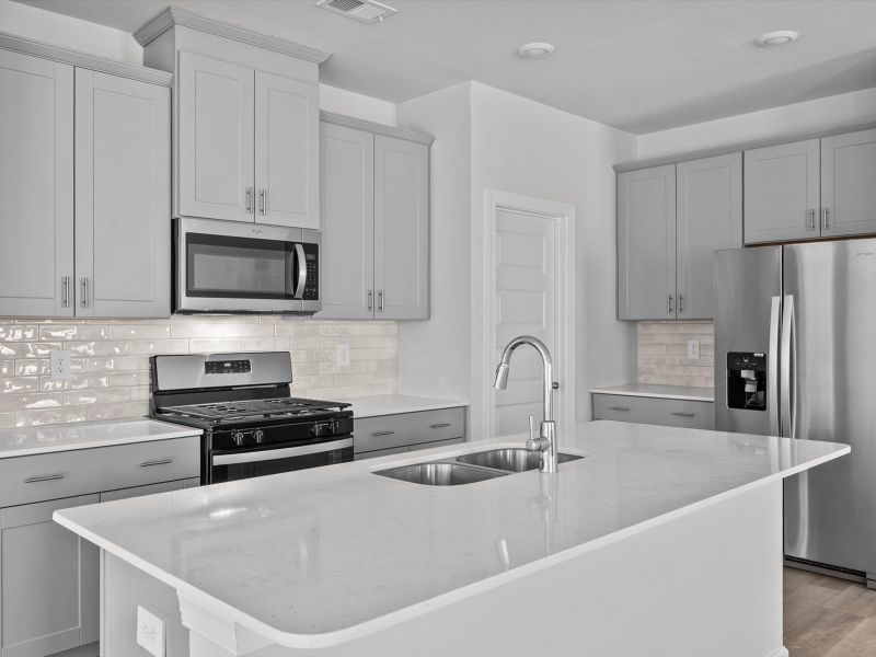 Furnished interior view inside a new home in Shiloh Valley, Piedmont (Image 6).