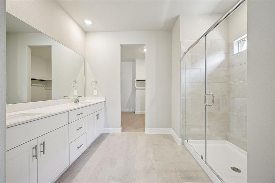 Furnished interior view inside a new home in Simpson Crossing - Signature Series, McKinney (Image 11).