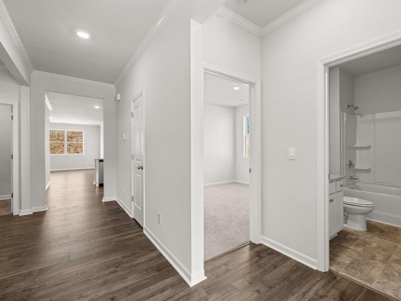 Spacious, unfurnished interior of a new home in Northwoods at Mirror Lake, Villa Rica (Image 15).