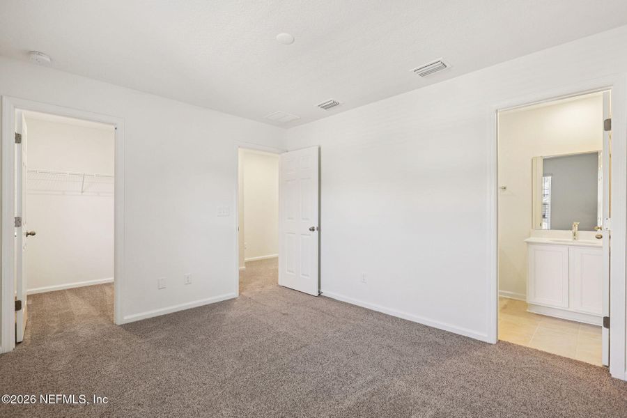 Spacious, unfurnished interior of a new home in Orchard Park Townhomes, St. Augustine (Image 25). Spacious, unfurnished interior of a new home in Orchard Park Townhomes, St. Augustine (Image 25).
