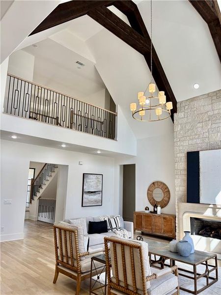 Furnished interior view inside a new home in , Roswell (Image 4).