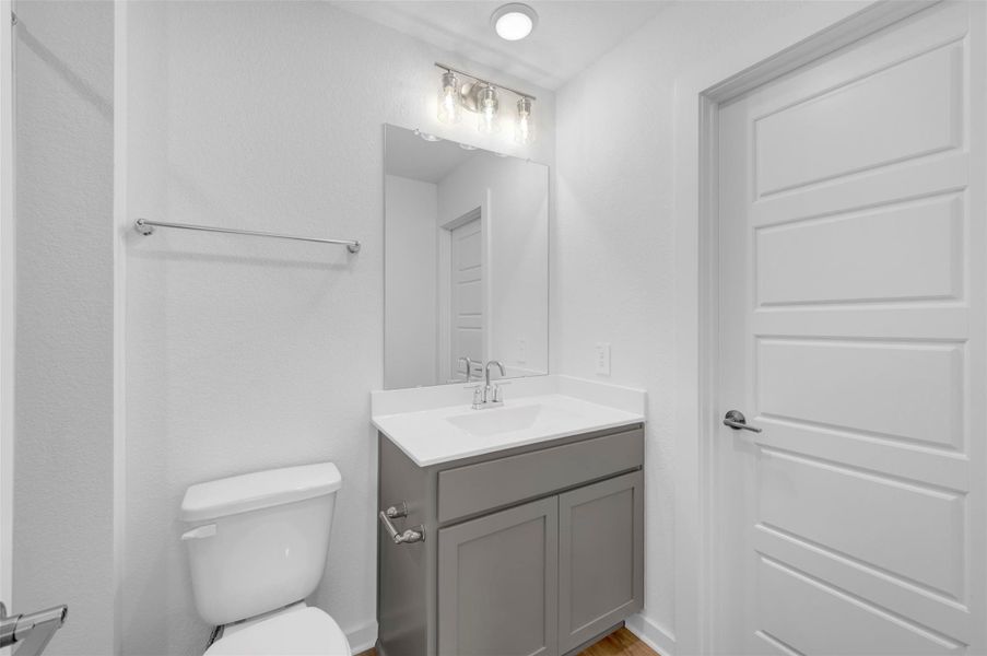 Furnished interior view inside a new home in Sorella, Tomball (Image 6).