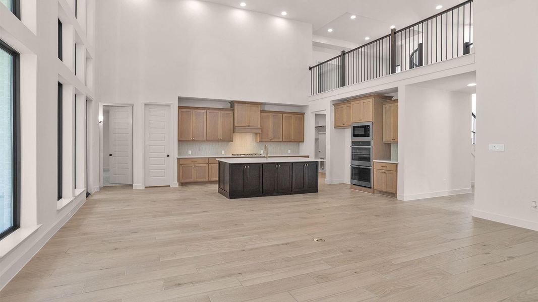 Furnished interior view inside a new home in The Woodlands Hills, Willis (Image 8). Furnished interior view inside a new home in The Woodlands Hills, Willis (Image 8).